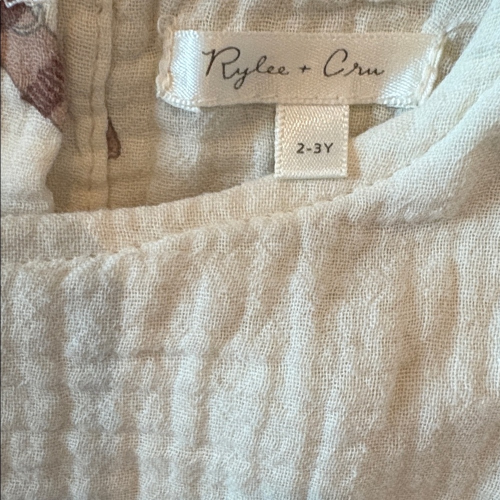 Rylee + Cru Cowgirl Boots Kalea girl’s romper - Picture 7 of 8